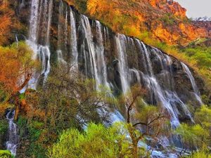 کول خرسون دزفول ؛ شگفتی طبیعت خوزستان 3 آبشار شوی