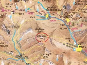 قله استرچال (مگهسنگ)، راهنمای کامل معرفی و صعود 2 استرچال gps