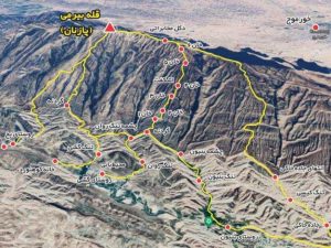 قله بیرمی (پازنان) ؛ بام استان بوشهر و راهنمای صعود 2 مسیر شمالی قله بیرمی
