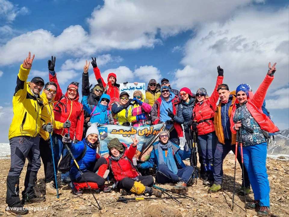 صعود قله چهلتن