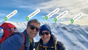 قله سرلت؛ راهنمای جامع صعود 2 کوههای اطراف سرلت