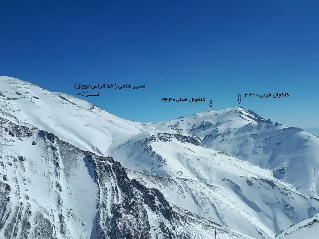 قله های معروف تهران