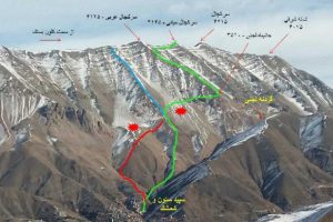 مسیر قله آبک
